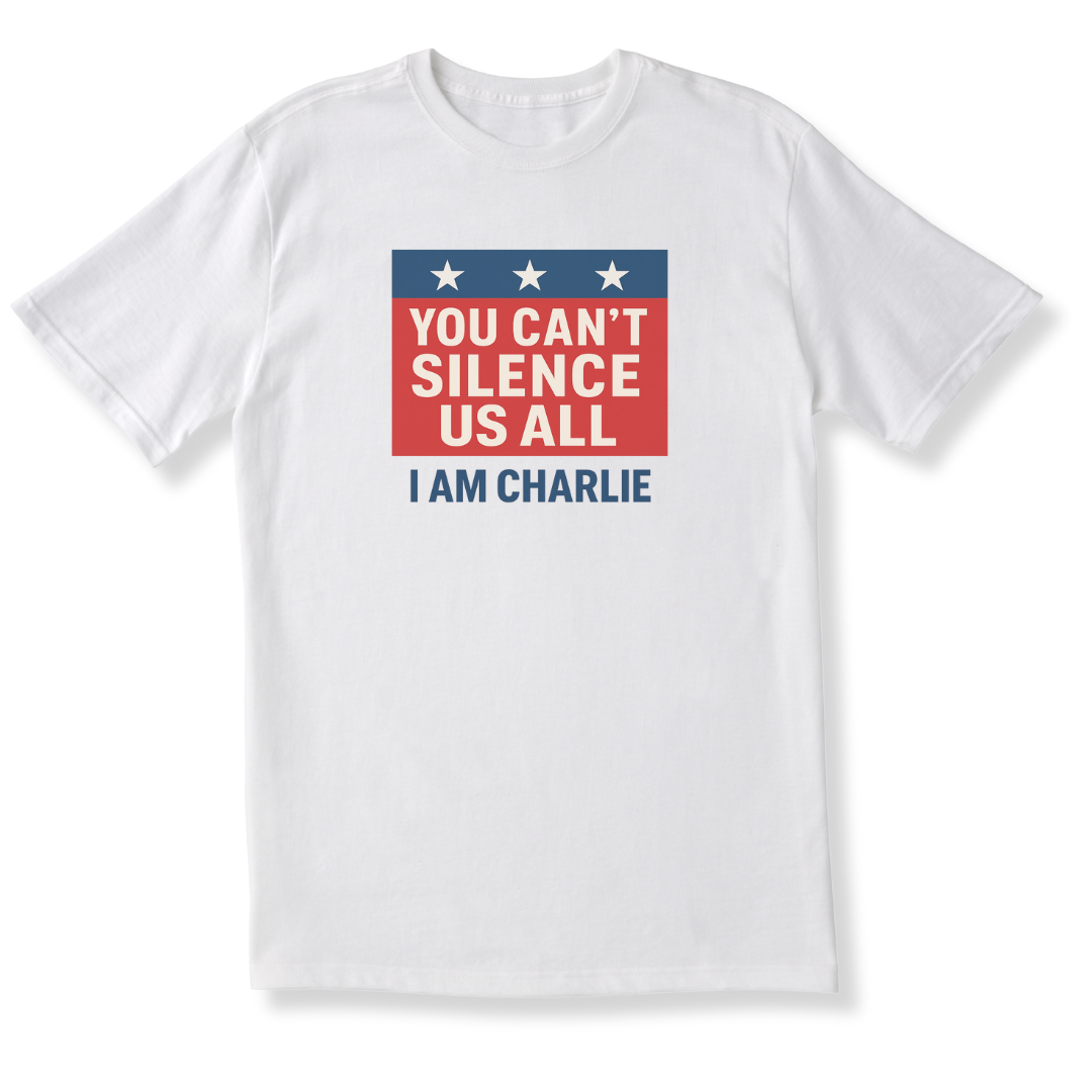 You Can't Silence Us All "I Am Charlie" Softstyle T-Shirt