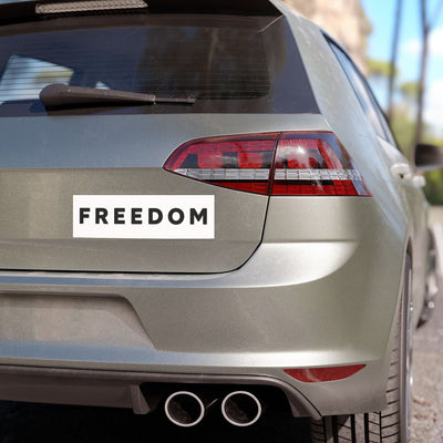 Charlie Kirk Commemorative "Freedom" Car Magnet