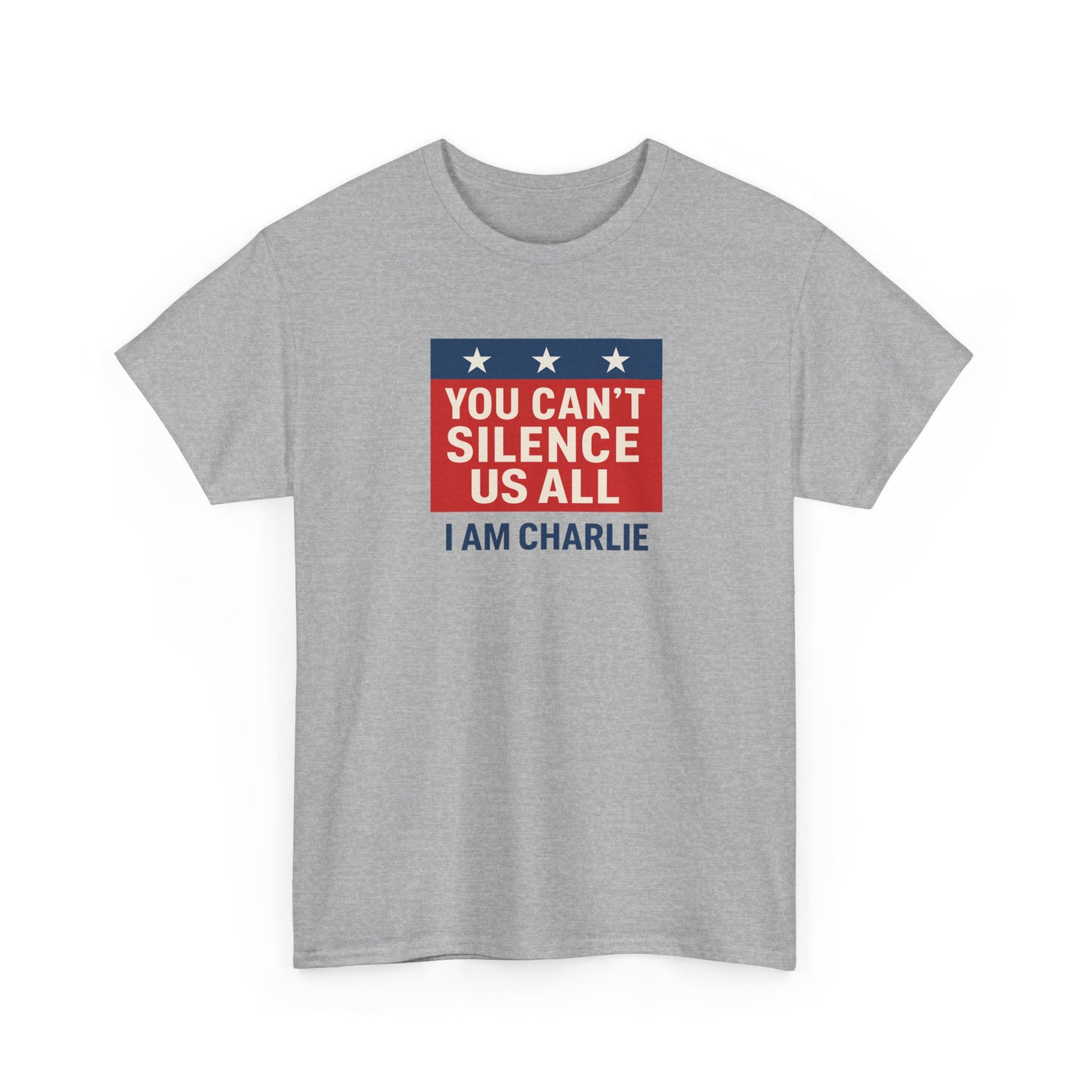 You Can't Silence Us All "I Am Charlie" Softstyle T-Shirt