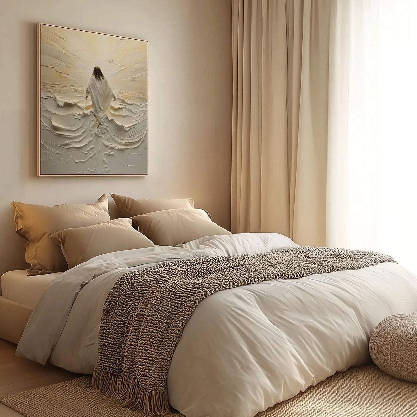 Jesus Walking on Water I - Canvas