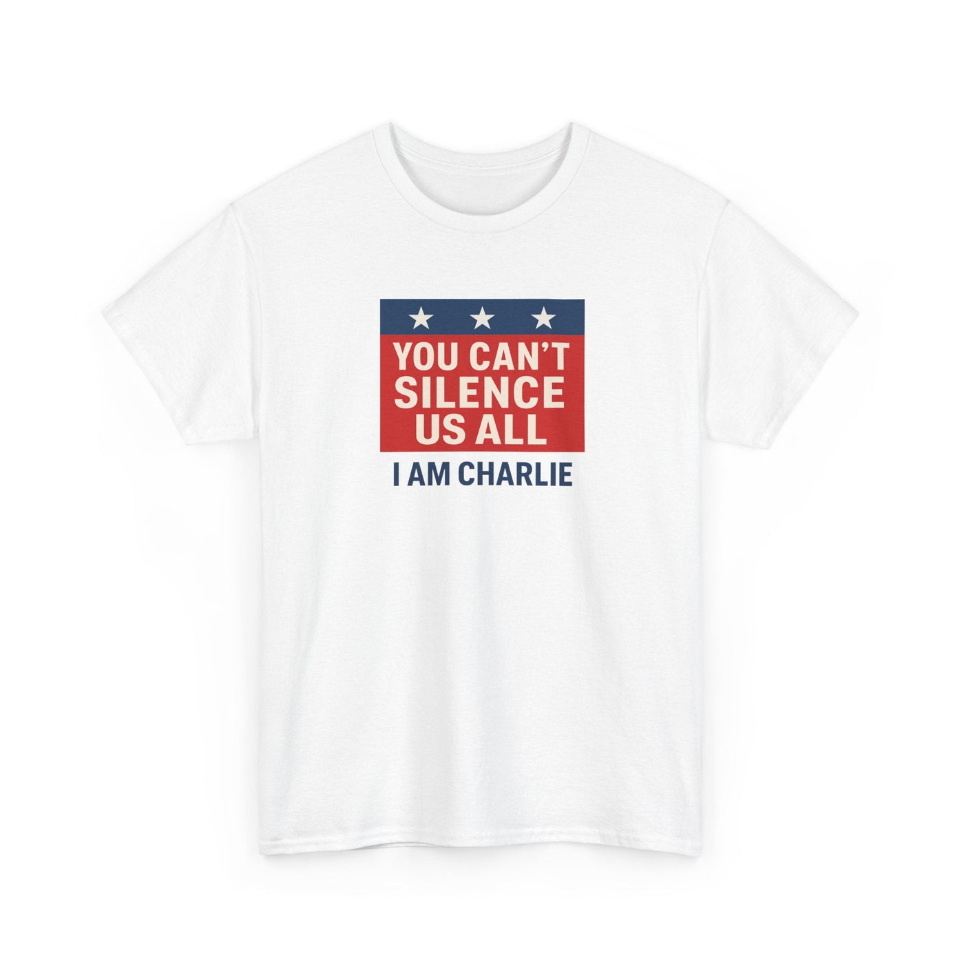 You Can't Silence Us All "I Am Charlie" Softstyle T-Shirt