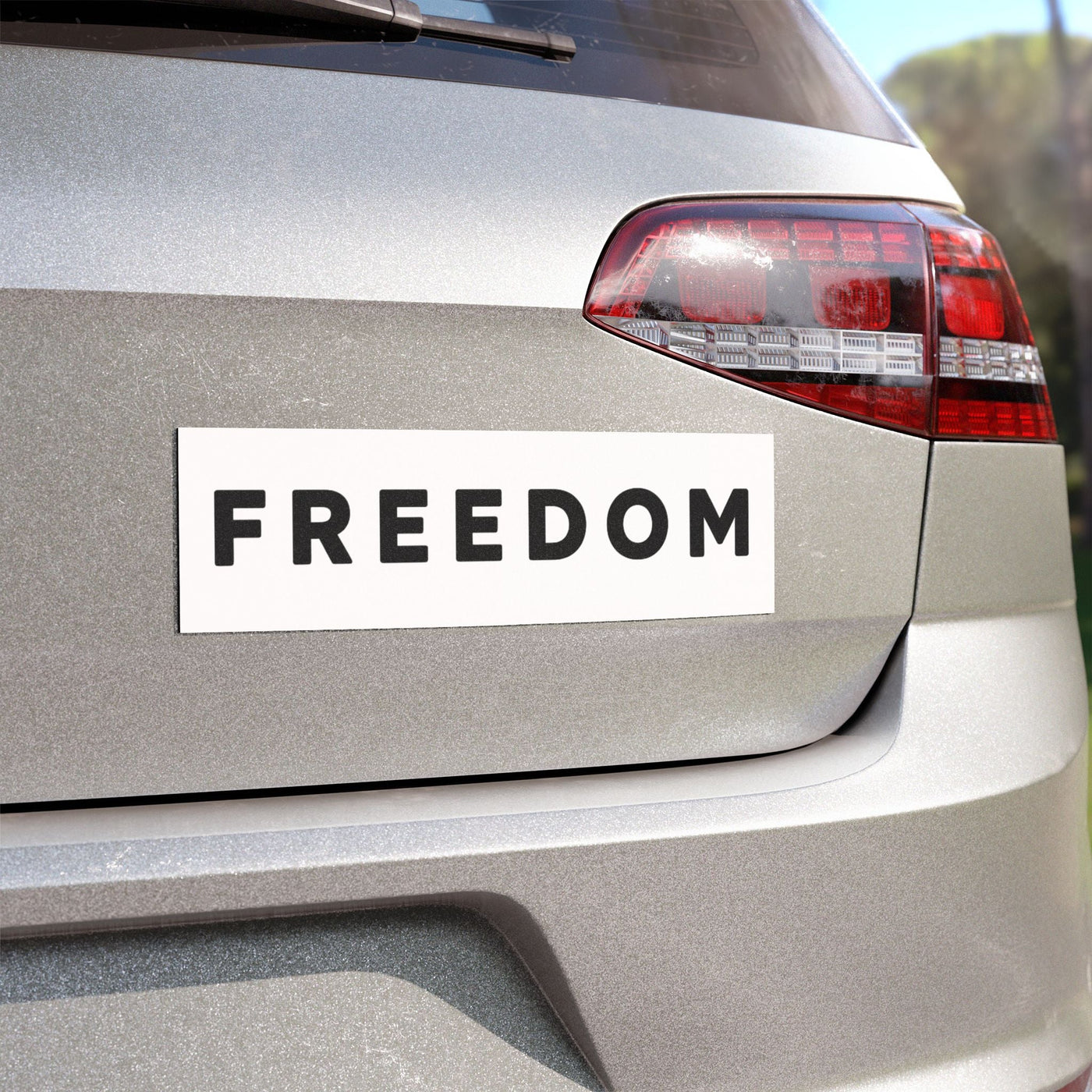 Charlie Kirk Commemorative "Freedom" Car Magnet