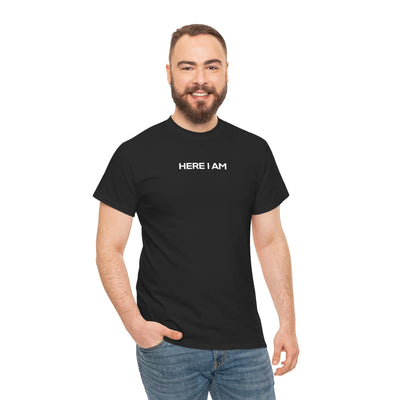 HERE I AM T-Shirt / In All Honor – Charlie Kirk (1993–2025)