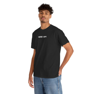 HERE I AM T-Shirt / In All Honor – Charlie Kirk (1993–2025)