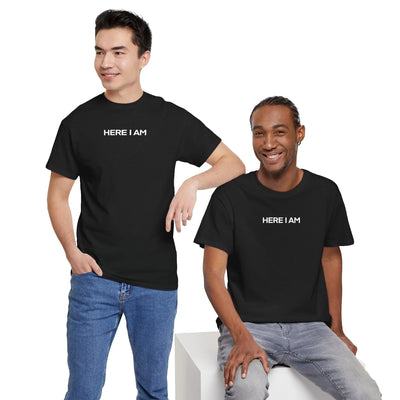 HERE I AM T-Shirt / In All Honor – Charlie Kirk (1993–2025)