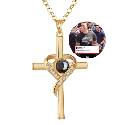 Custom BibleVerse Necklace / In All Honor – Charlie Kirk (1993–2025)
