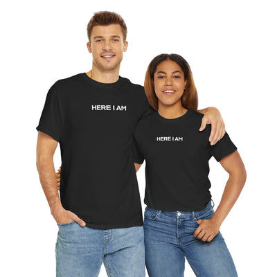 HERE I AM T-Shirt / In All Honor – Charlie Kirk (1993–2025)
