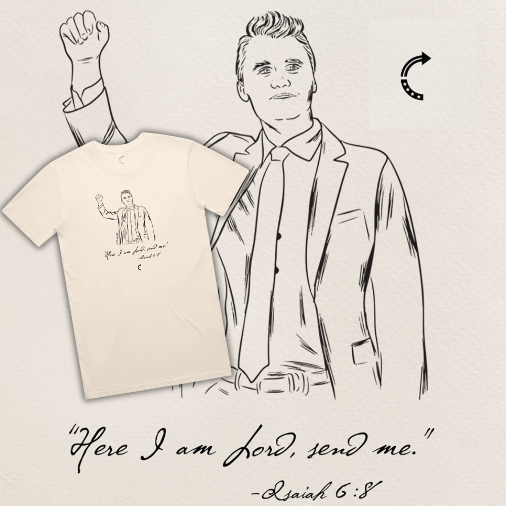 CHARLIE KIRK SEND ME TEE