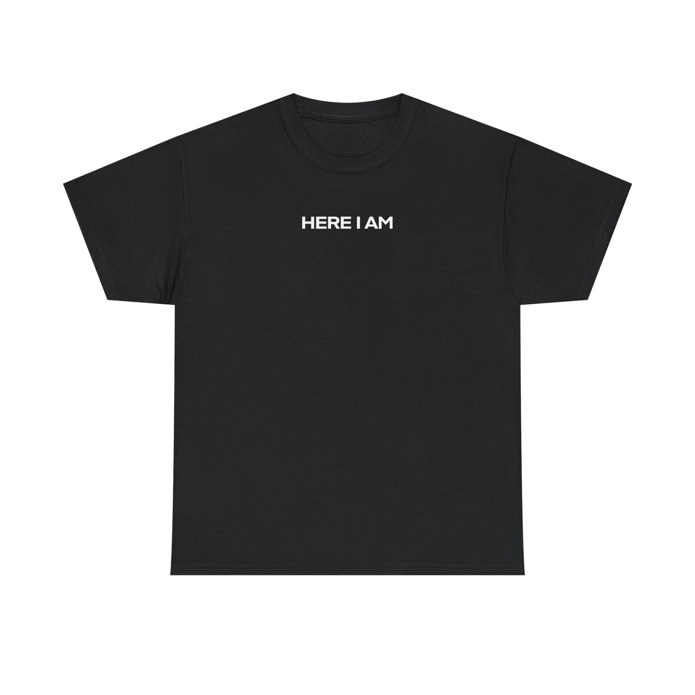HERE I AM T-Shirt / In All Honor – Charlie Kirk (1993–2025)
