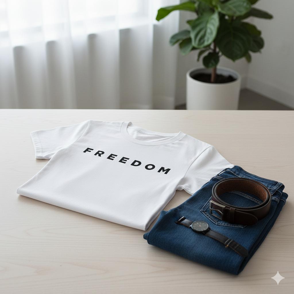 FREEDOM T-Shirt / In All Honor – Charlie Kirk (1993–2025)