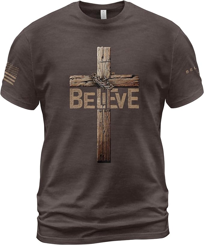 Believe Shirt, Jesus Shirts for Men