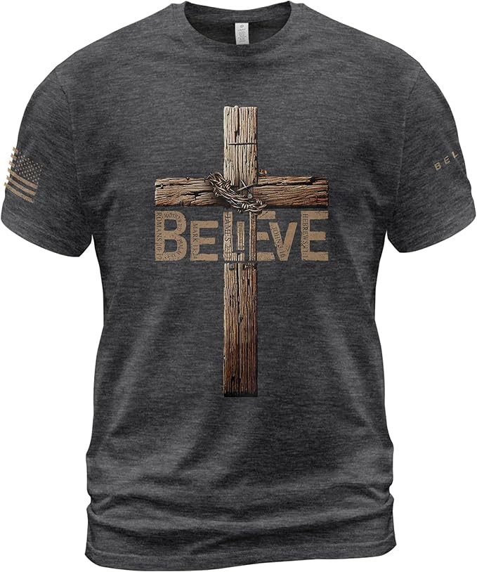 Believe Shirt, Jesus Shirts for Men