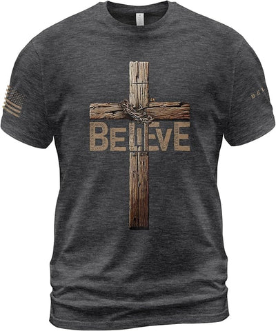 Believe Shirt, Jesus Shirts for Men