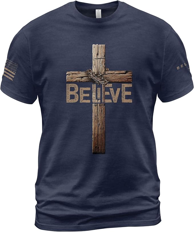 Believe Shirt, Jesus Shirts for Men
