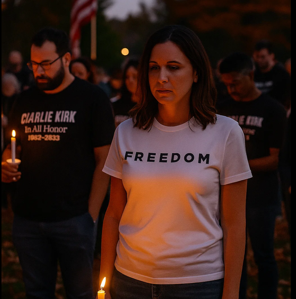 FREEDOM T-Shirt / In All Honor – Charlie Kirk (1993–2025)
