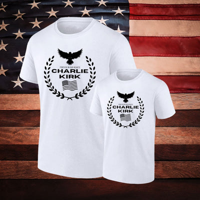 Charlie Kirk Forever in our Hearts T-Shirt (1993–2025)