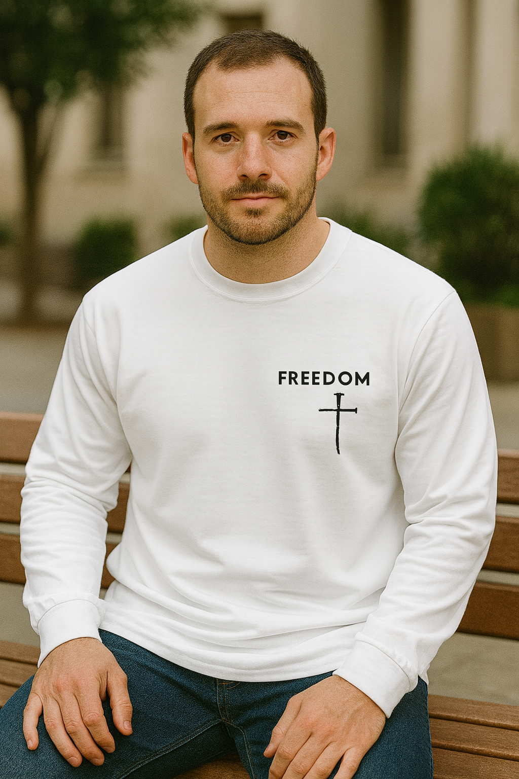 FREEDOM - Cross Longsleeve