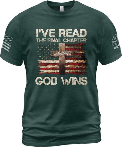 I've Read The Final Chapter God Wins Shirt