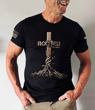Rooted in Christ Shirt, Jesus Tshirt