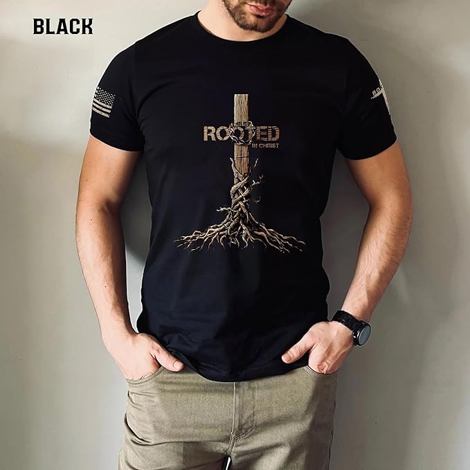 Rooted in Christ Shirt, Jesus Tshirt