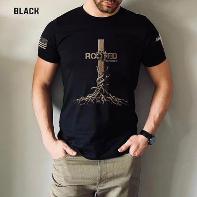 Rooted in Christ Shirt, Jesus Tshirt
