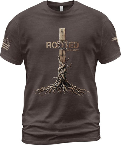 Rooted in Christ Shirt, Jesus Tshirt