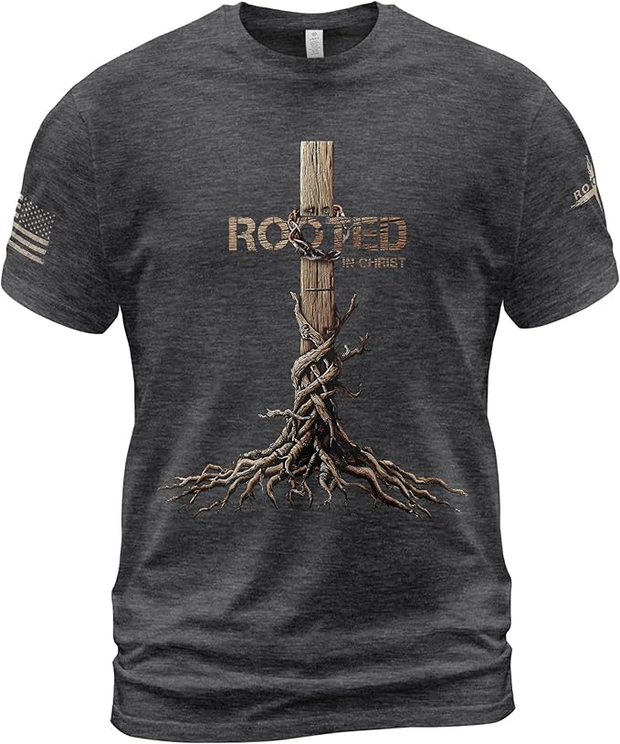 Rooted in Christ Shirt, Jesus Tshirt