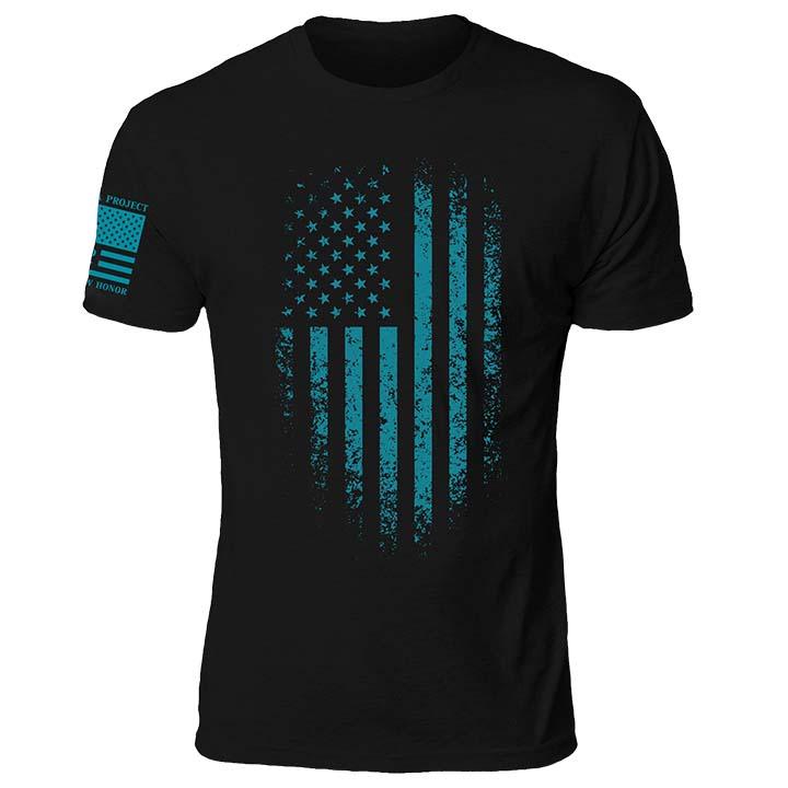 Distressed Flag - Shirt