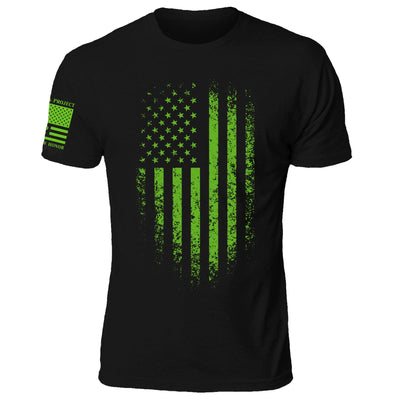 Distressed Flag - Shirt