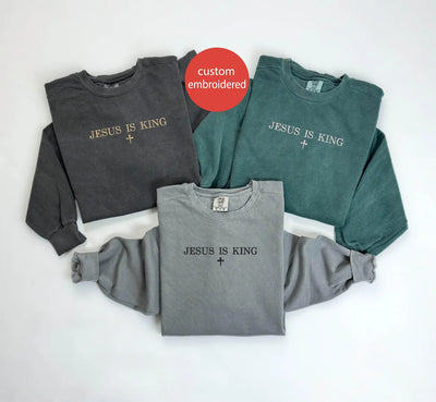 Jesus is King - a FreedomUSA Sweatshirt