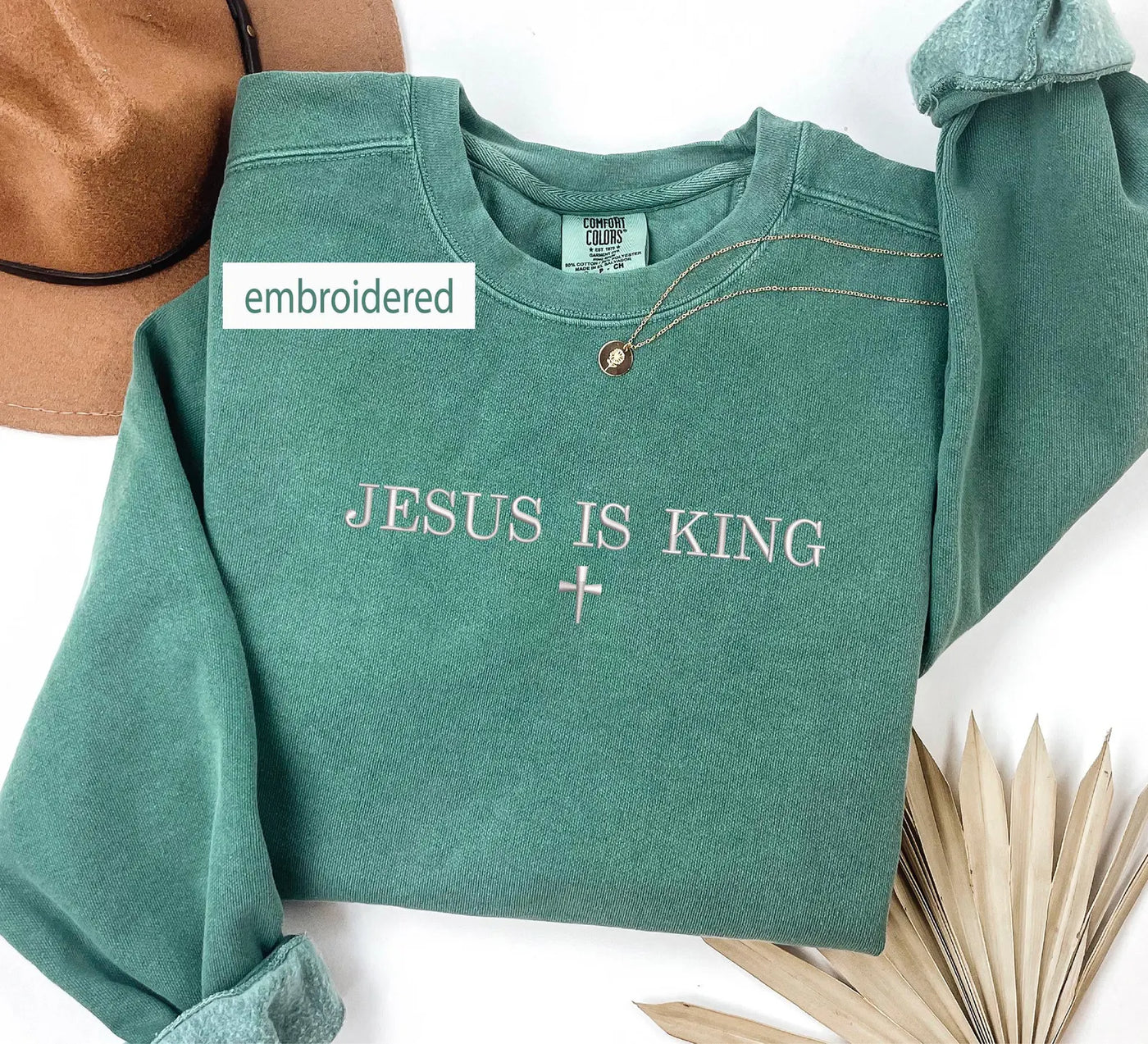 Jesus is King - a FreedomUSA Sweatshirt